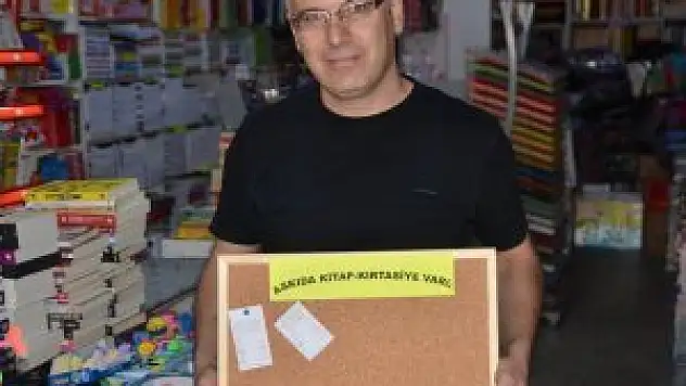 Seydişehir'de 'Askıda kitap-kırtasiye' kampanyası