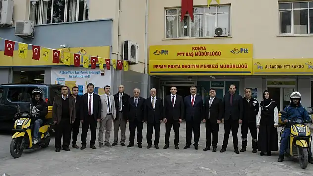 PTT'nin kuruluş yıldönümü Konya'da kutlandı