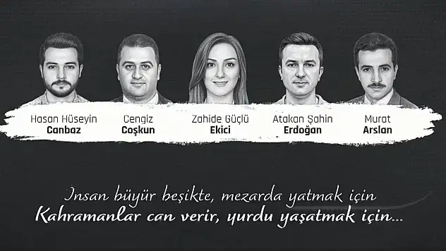 TUSAŞ şehitlerini andı: Onların hayalini geleceğe taşıyacağız