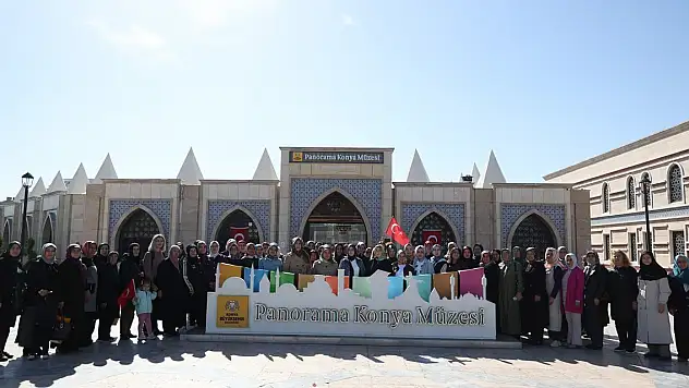 Konya'da kadınlara gezi programı yapıldı