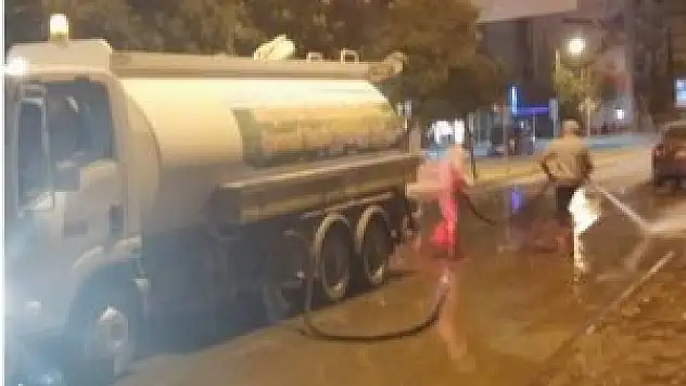 Ereğli'den bayram öncesi yol temizliği