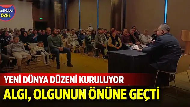 Yeni dünya düzeni kuruluyor! Algı olgunun önüne geçti