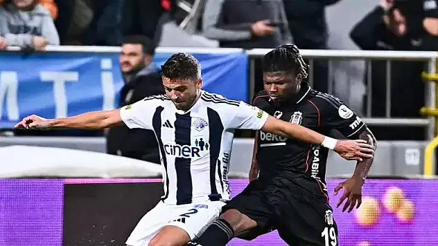 Beşiktaş, Kasımpaşa'dan 1 puanla döndü