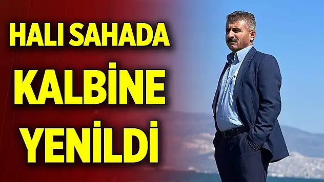 Halı sahada kalbine yenildi