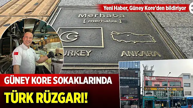 Güney Kore sokaklarında Türk rüzgarı!