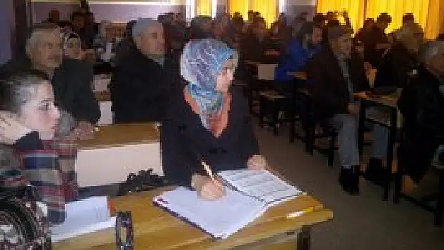 Sarayönü'nde ''Patates'' semineri
