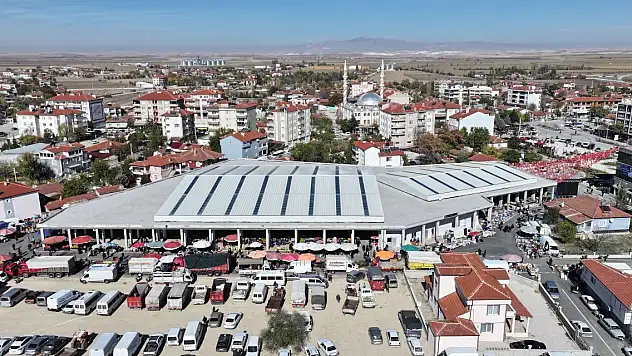 Konya'nın ilçesine modern kapalı pazar