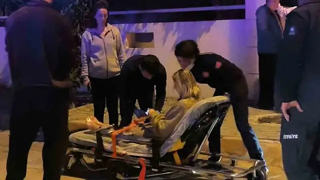 Evde yakılan mumlar yangına sebep oldu!