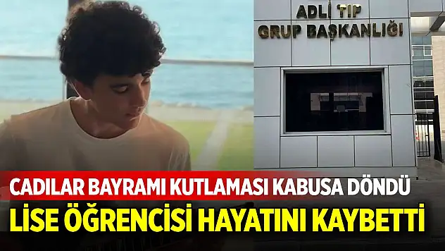 Cadılar Bayramı kutlaması kabusa döndü: Lise öğrencisi hayatını kaybetti