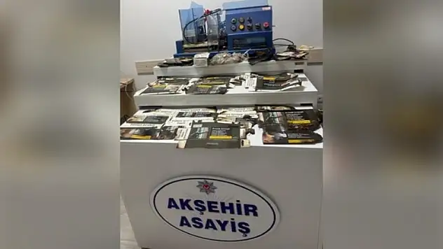 Konya'da kaçak sigara operasyonu