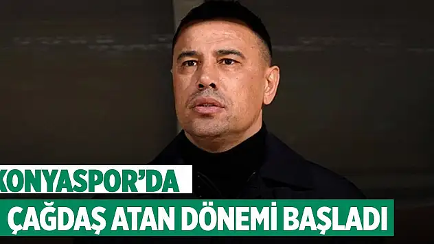 Konyaspor'da Çağdaş Atan dönemi resmen başladı