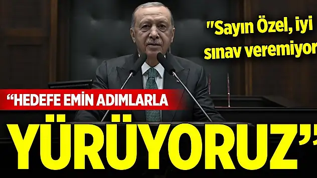 Cumhurbaşkanı Erdoğan: Terörsüz Türkiye menziline doğru emin adımlarla yürüyoruz