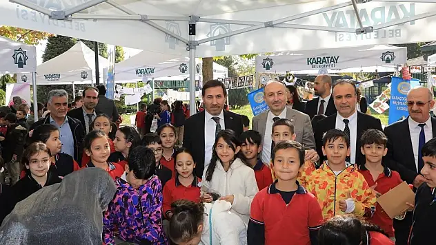 Karatay'da orman ve su farkındalığı etkinliği