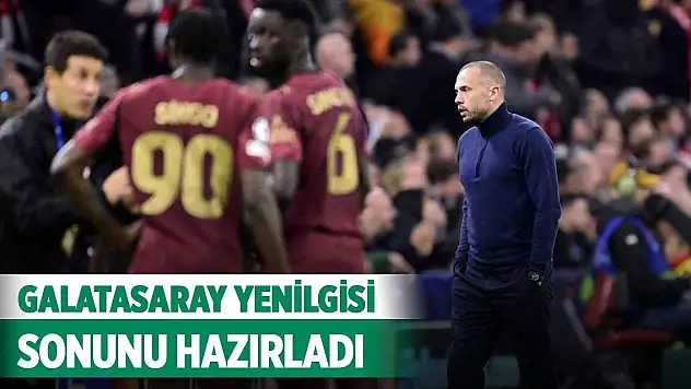 Galatasaray yenilgisi sonu oldu! John Heitinga'nın görevine son verildi