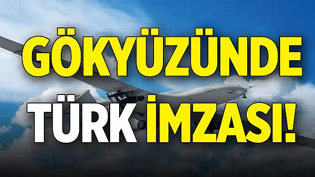 Gökyüzünde Türk imzası!