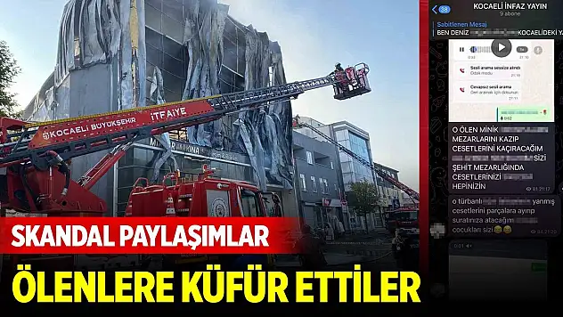6 kişinin hayatını kaybettiği facia sonrası skandal paylaşımlar... Ölenlere küfür ettiler