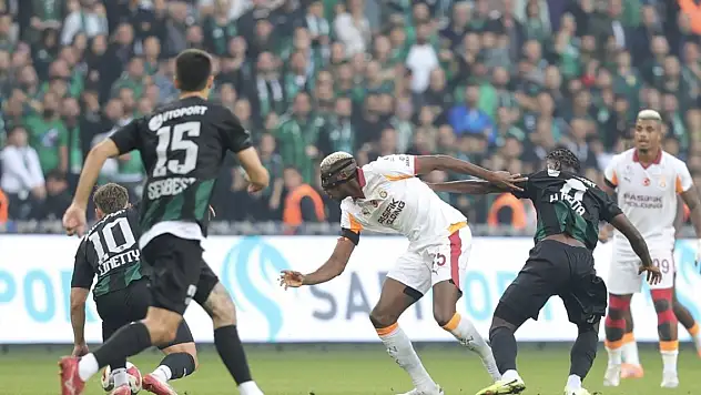 Galatasaray Kocaeli'nde kayıp... Bu sezon ilk kez yenildi