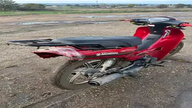 Ehliyetsiz ve plakasız motosiklet sürücüsüne 48 bin lira ceza