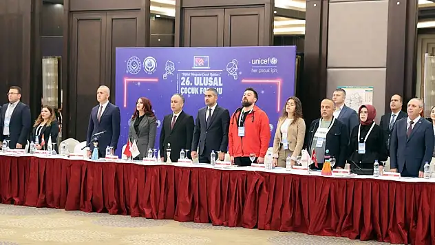 Konya'da '26. Ulusal Çocuk Forumu' başladı