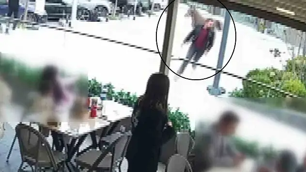 Başıboş at vatandaşları dakikalarca kovaladı