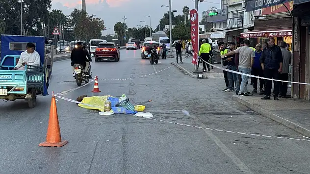 Yolun karşısına geçmek istedi, hayatını kaybetti