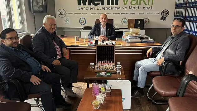 BİK Konya Müdürü Ayan'dan Mehir Vakfı'na ziyaret