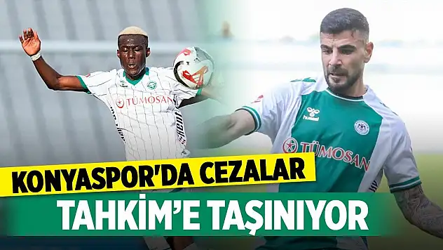 Konyaspor'da cezalar Tahkim'e taşınıyor