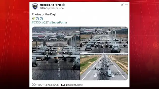 Yunanistan'ın paylaşımına tepki: Tüm değerlerden yoksun çirkin bir mesaj