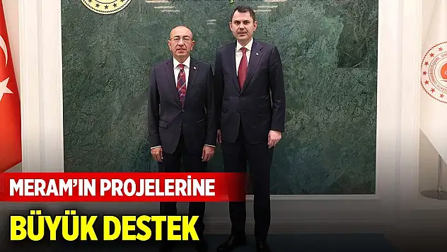 Başkan Kavuş, Meram gündemini Başkent'e taşıdı