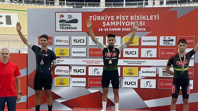 Torku Şeker Spor, Genç Erkek Pist Türkiye Şampiyonası'nda derece elde etti