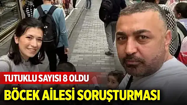 Böcek ailesi soruşturması: Tutuklu sayısı 8 oldu