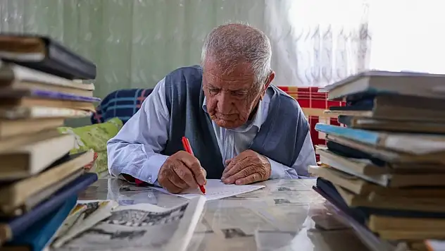 Konya'da 89 yaşındaki şairin anlamlı isteği