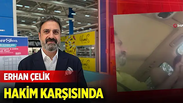 Gazeteci Erhan Çelik boşanma aşamasındaki eşine şiddet uyguladığı iddiasıyla hapis talebiyle hakim karşısında