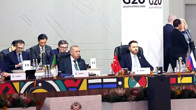Cumhurbaşkanı Erdoğan: 'G20'yi daha fazla sorumluluk üstlenmeye davet ediyorum'