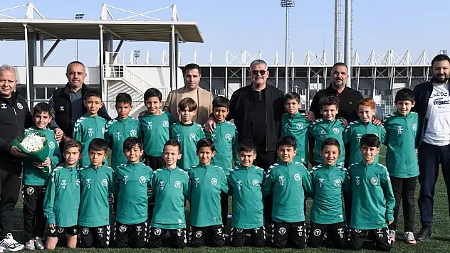 Konyaspor'da Başkan Ömer Atiker'den altyapı ziyareti