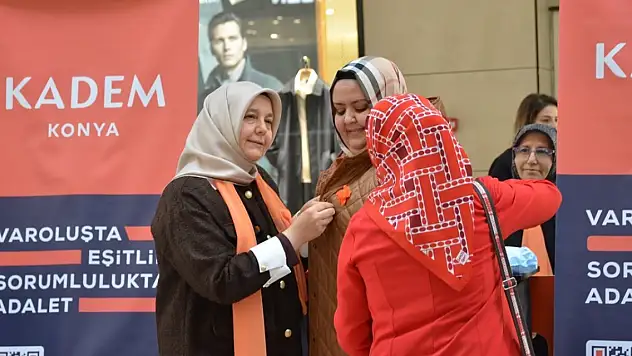 Konya'da Kadına Yönelik Şiddetle Mücadele ve Dayanışma Günü etkinliği yapıldı