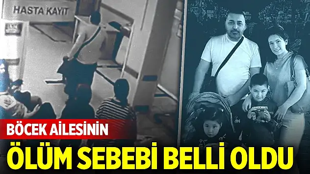 Böcek ailesinin ölüm sebebi belli oldu