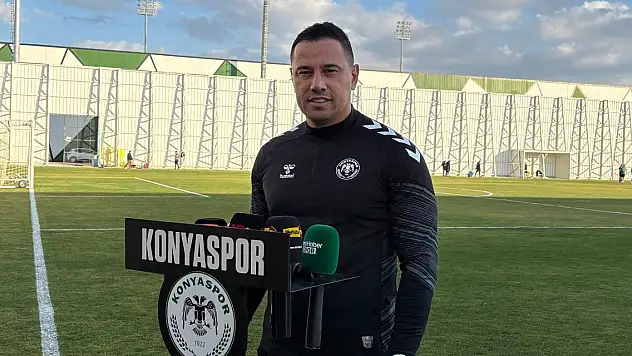 Konyaspor'da Çağdaş Atan: 'Trabzonspor karşısında iyi oyun hedefliyoruz'