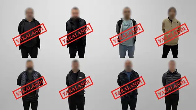 3'ü kırmızı bültenle aranan 8 suçlu Gürcistan'da yakalandı