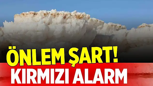 Tuz Gölü'nde kırmızı alarm