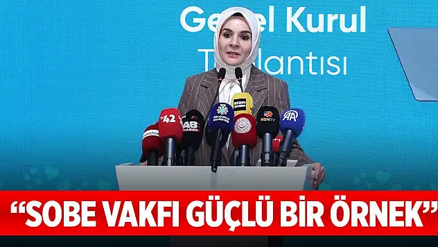 Bakan Göktaş Konya'da konuştu: SOBE Vakfı güçlü bir örnek