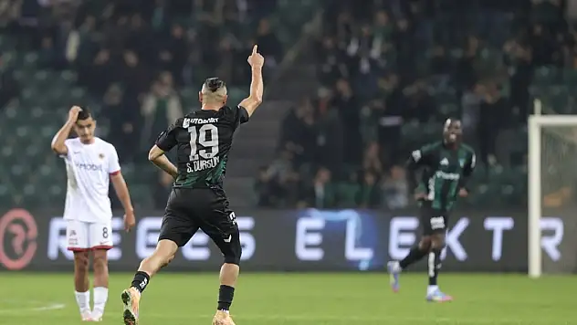 Serdar Dursun attı, Kocaelispor kazandı