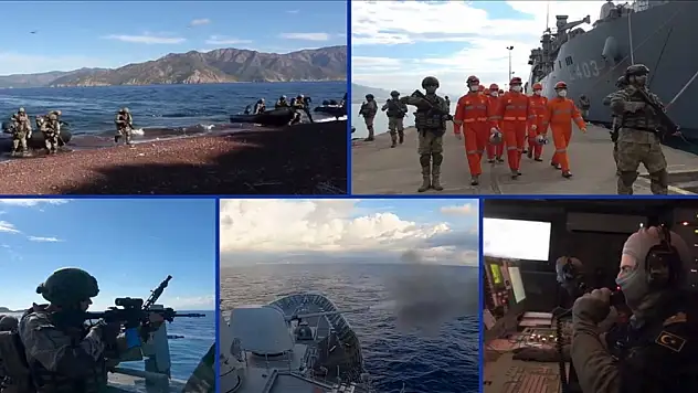 MSB'den Doğu Akdeniz-2025 Davet Tatbikatı'na ilişkin paylaşım