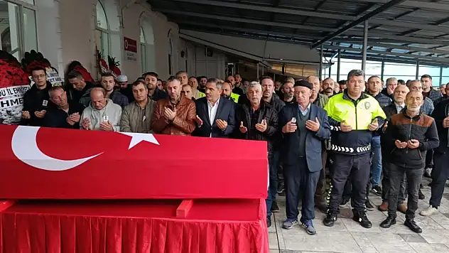 Polis memuru, Tuncay Ebrinç son yolculuğuna uğurlandı