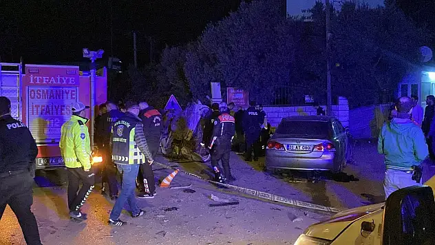 Osmaniye'de 3 aracın karıştığı zincirleme kazada 2 ölü, 7 yaralı