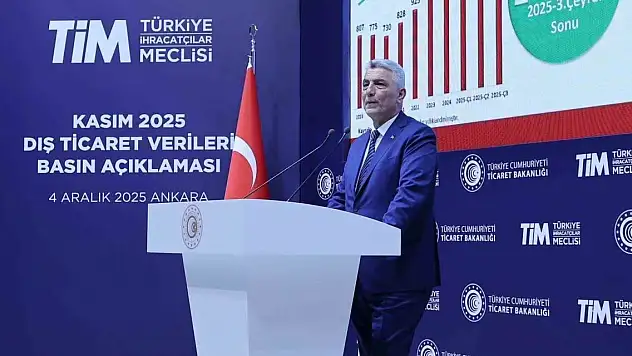 Bakan Bolat: 'Kasımda ihracatımız yüzde 2,2 artış gösterdi'
