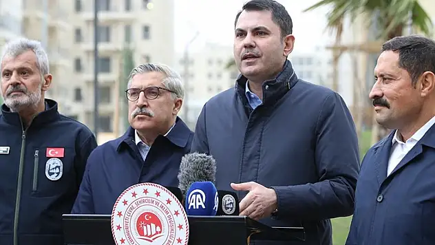 Bakan Kurum: İlk kuraları 29 Aralık'ta çekeceğiz