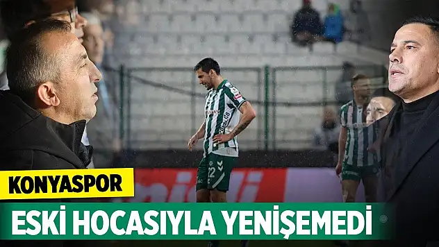 Konyaspor eski hocasıyla yenişemedi