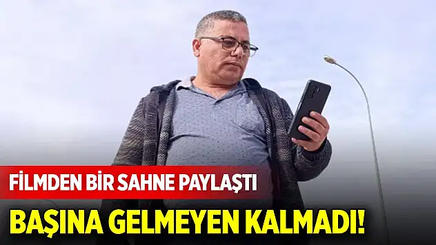 Filmden bir sahne paylaştı, başına gelmeyen kalmadı! 50 bin tazminat istiyorlar!