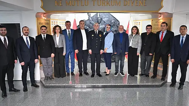 EMŞAV Vakfından Yüksek'e ziyaret